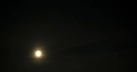 Moon time-lapse Stock Footage 136494653
