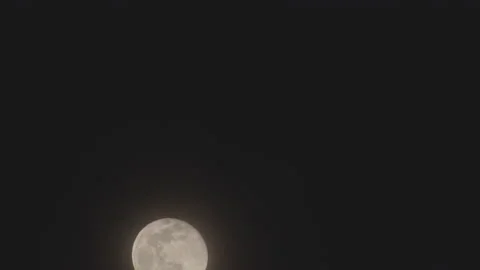 Moon Time Lapse Stock Footage 154160032