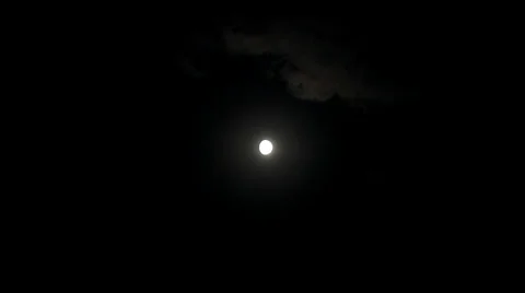 Moon, Time lapse video. Stock Footage 37017863