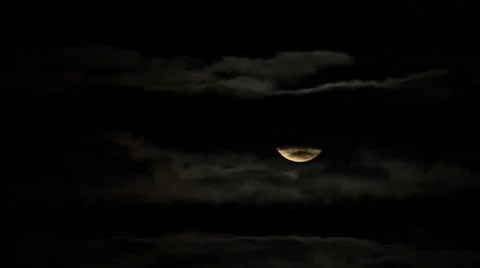 Moon time lapse3 HD Stock Footage 8853591