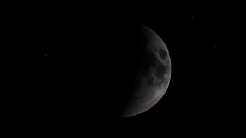 Moon Timelaps Fast Stock Footage 98679586