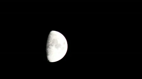 Moon Timelapse 01 Stock Footage 772849