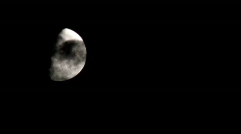 Moon Timelapse 02 Stock Footage 772850