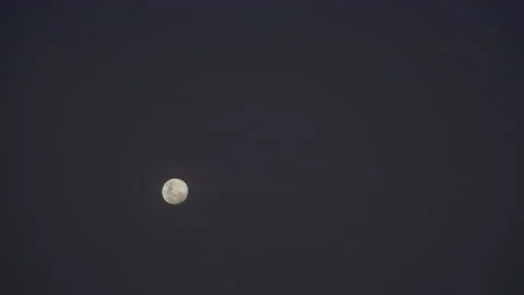 Moon Timelapse 4k Stock Footage 133054106