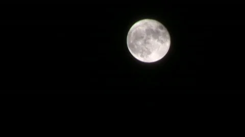 Moon Timelapse Stock Footage 755821