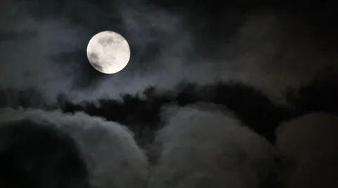 Moon Timelapse Stock-Footage 1013653