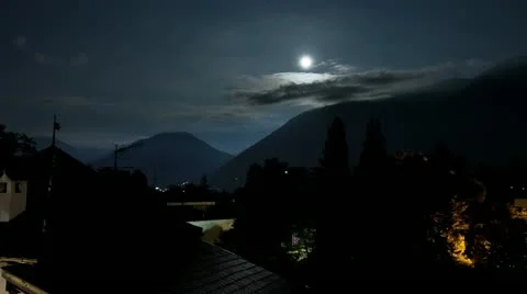 Moon Timelapse Stock Footage 11575553