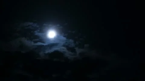 Moon. Timelapse Stock Footage 11855702
