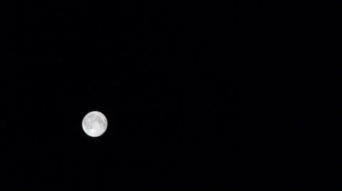 Moon Timelapse Stock Footage 27661826