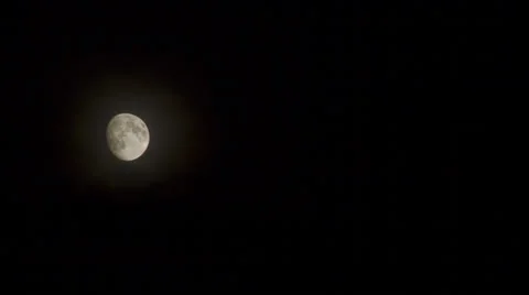 Moon timelapse Stock Footage 28744418