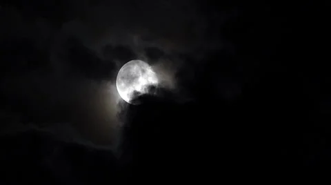 Moon Timelapse Stock Footage 29668031