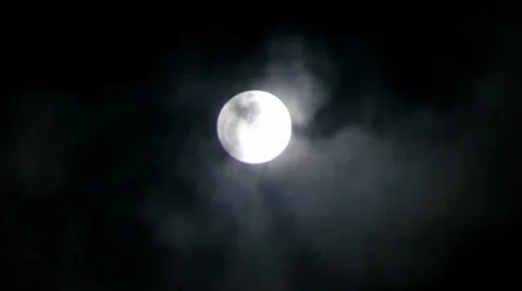 Moon timelapse Stock Footage 36212328