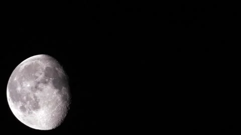 Moon Timelapse Video stock 40433052