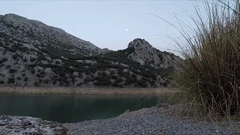 Moon timelapse Stock Footage 127871109