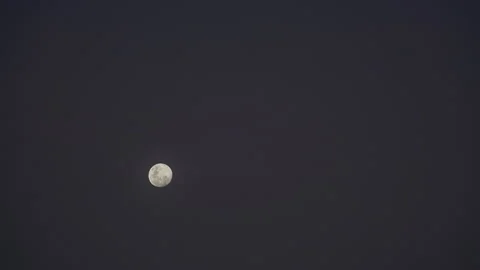 Moon Timelapse Stock Footage 133050798