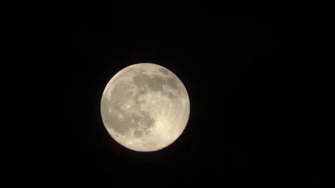 Moon Timelapse Stock Footage