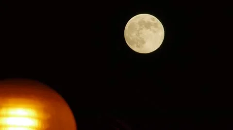 Moon torch 2 Stock Footage 11528141