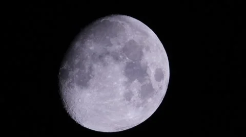 Moon Traverse Stock Footage 8648086