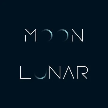 Moon Vector icon design illustration Stock Illustration