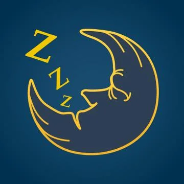 Moon Vector Stock Illustration