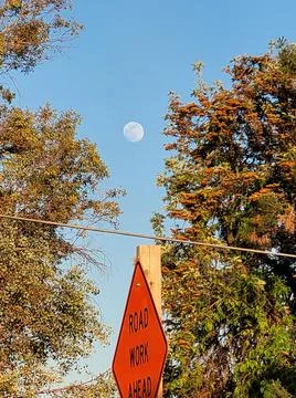 Moon Work Ahead Stock Photos