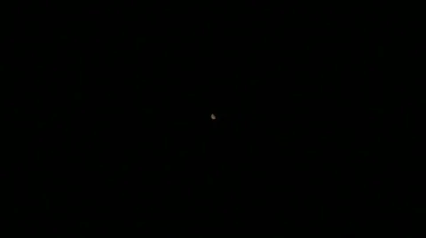 Moon zoom in Video stock 12467207