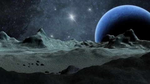 Moon Zoom Stock Footage 77265080