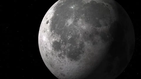 Moon Zoom Main Stock Footage 332676645