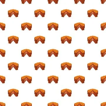 Mooncake pattern creating a traditional mid autumn festival background Stock Illustration