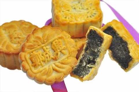 Mooncake Stock Photos