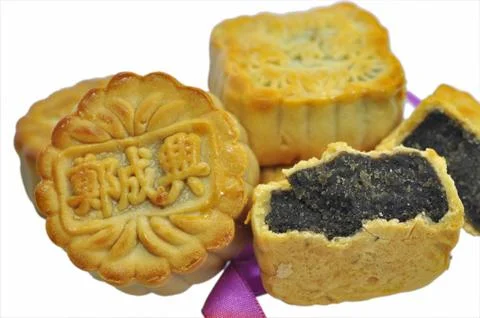 Mooncake Stock Photos