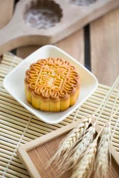 Mooncake Stock Photos