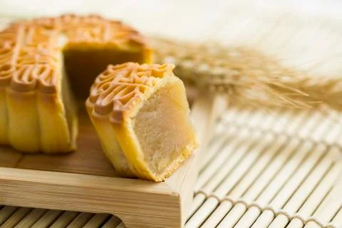 Mooncake Stock Photos