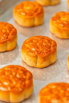 Mooncake Stock Photos