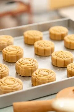 Mooncake Stock Photos