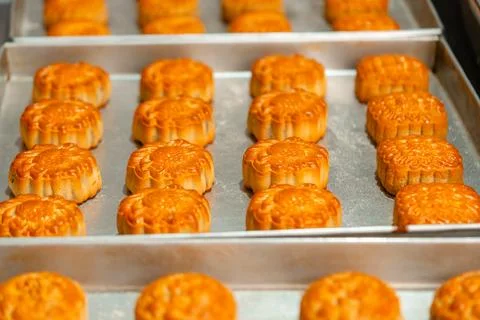 Mooncake Stock Photos