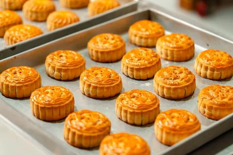 Mooncake Stock Photos