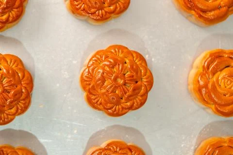 Mooncake Stock Photos