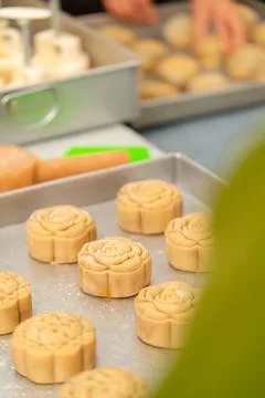 Mooncake Stock Photos
