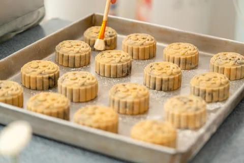 Mooncake Stock Photos