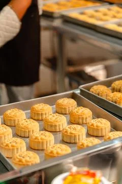 Mooncake Stock Photos