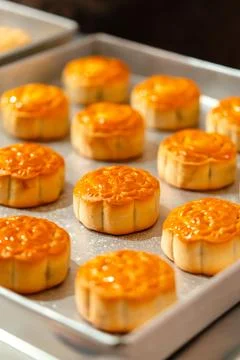 Mooncake Stock Photos