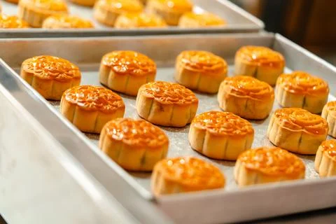 Mooncake Stock Photos