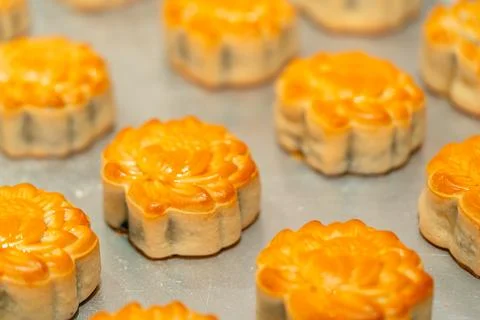 Mooncake Stock Photos
