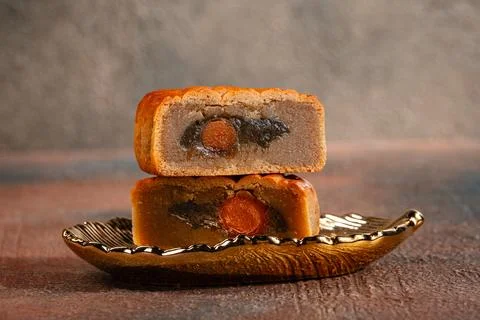 Mooncake Stock Photos