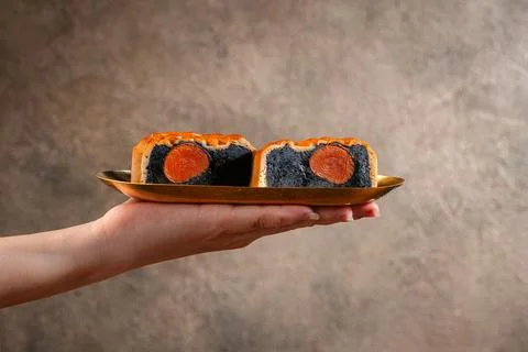 Mooncake Stock Photos
