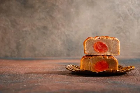 Mooncake Stock Photos