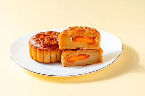 Mooncake Stock Photos
