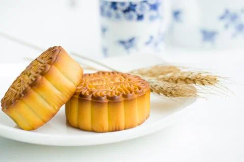 Mooncakes Stock Photos