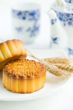 Mooncakes Stock Photos